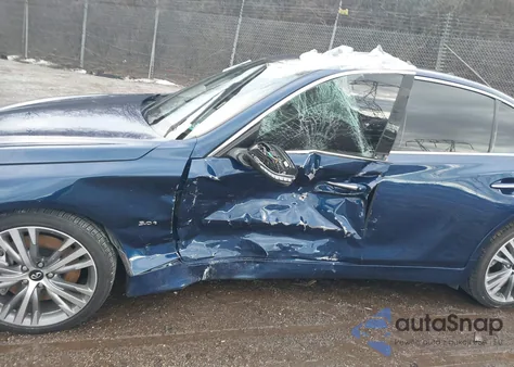 2019 Infiniti Q50 3.0T Sport from USA, damaged, VIN JN1EV7AR7KM557578